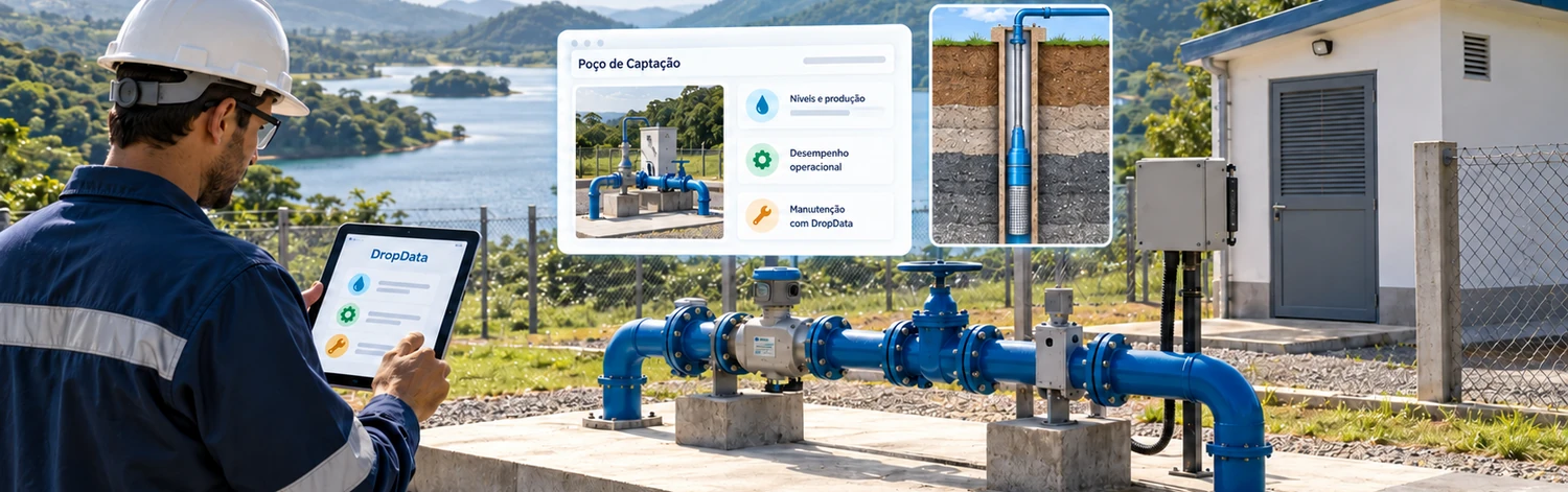 Poço, infraestrutura e operação de campo